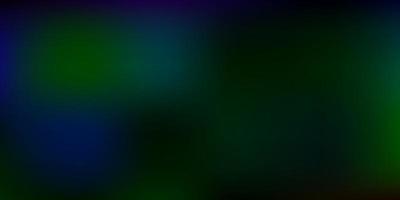 Dark Blue, Green vector blurred pattern.