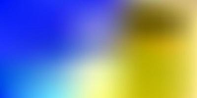 vector azul claro, amarillo textura borrosa.