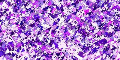 Light Purple, Pink vector texture with triangular style.