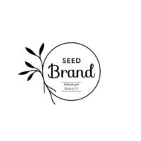 illustration logo vector graphic of tree seedlings, good for plant logos