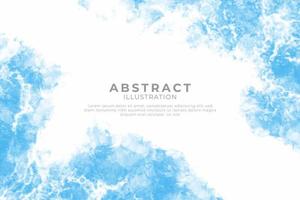 Abstract splashed watercolor textured background vector