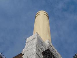 Battersea Power Station chimney in London photo