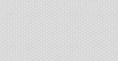 Hexagons on gray white background - Vector illustration