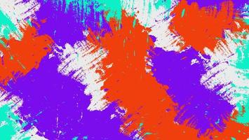 Abstract Colorful Grunge Paint Texture Design Background vector