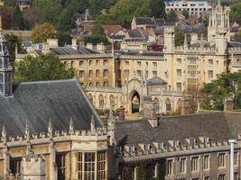 Aerial view of Cambridge photo