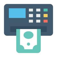 Trendy ATM Concepts vector