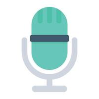 Trendy Mic Concepts vector