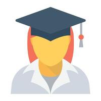 Trendy Student Concepts vector