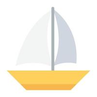 Trendy Yacht Concepts vector