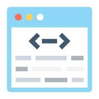 Trendy Coding Concepts vector