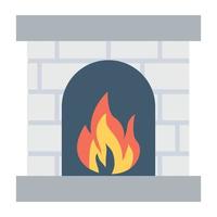 conceptos de chimeneas de moda vector