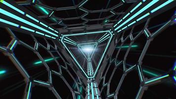Light Speed Tunnel Animation Loop video