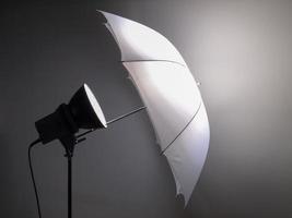 Light reflector umbrella photo