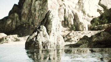 rock formation on the Costa Brava photo