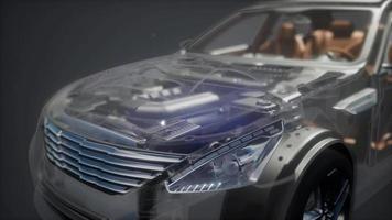 motor och andra delar som syns i bilen video