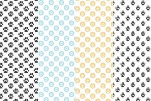 animal pattern design vector