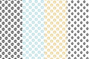 animal pattern design vector