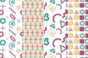 abstract pattern design vector