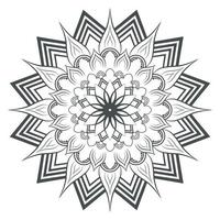 ilustración de diseño de mandala vector