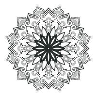 ilustración de diseño de mandala vector