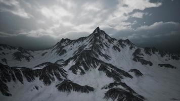 High Altitude Peaks and Clouds photo