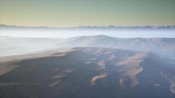 Red Sand Desert Dunes at Sunset photo