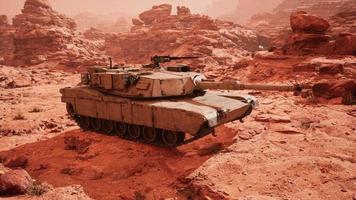 tanque americano abrams en afganistán foto