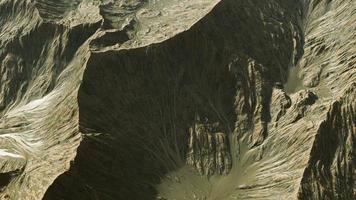 vista del paisaje del planeta alienígena foto