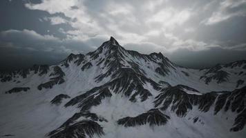 High Altitude Peaks and Clouds photo