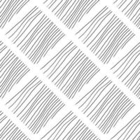 Abstract background with lines. Black and white chaotic lines vector