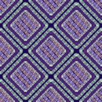 bordado abstracto formas geométricas de patrones sin fisuras. vector