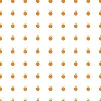 Cute citrus fruit seamless pattern. Fruits endless wallpaper. Cute doodle food backdrop. vector