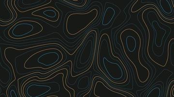 abstract topography contour lines background vector