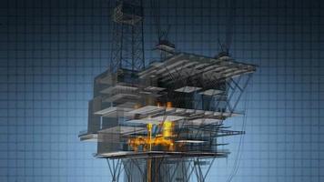 Loop Rotate Oil and Gas CentralPprocessing Platform video