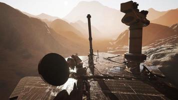 Opportunity Mars exploring the surface of red planet photo