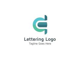 plantilla de diseño de logotipo de letra c creativa pro vector gratis