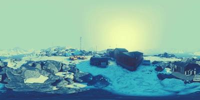vr360 base antarctique de l'antarctique video