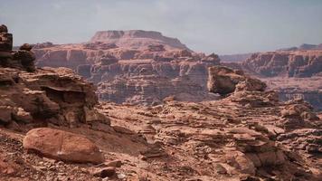 rochas vermelhas do parque nacional do grand canyon video