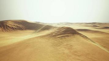 vista delle belle dune di sabbia al parco nazionale delle dune di sabbia video