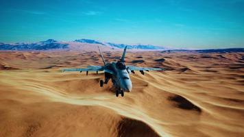 american military plane over the desert video