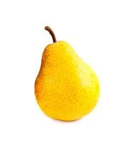 Ripe yellow pear photo