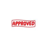 approved, stamp,colorful approved sign vector