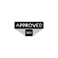 approved, stamp,colorful approved sign vector