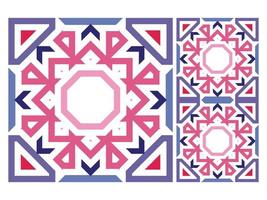 Seamless Pattern Colorful Geometric Abstract Shape Free Vector