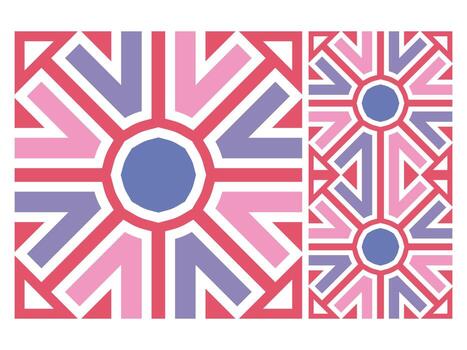 vector libre de motivo de azulejo de diseño colorido de patrones sin fisuras modernos