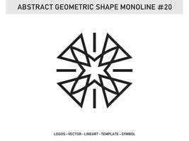 Ornament Monoline Geometric Element Symbol Tile Free vector
