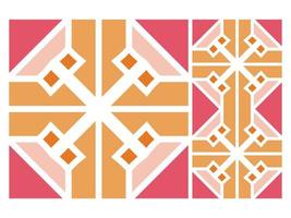 Modern Seamless Pattern Colorful Design Tile Motif Free Vector