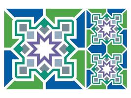 Seamless Pattern Colorful Geometric Abstract Shape Free Vector