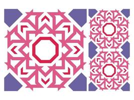 Seamless Pattern Colorful Geometric Abstract Shape Free Vector