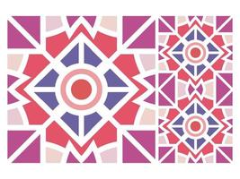 Modern Seamless Pattern Colorful Design Tile Motif Free Vector
